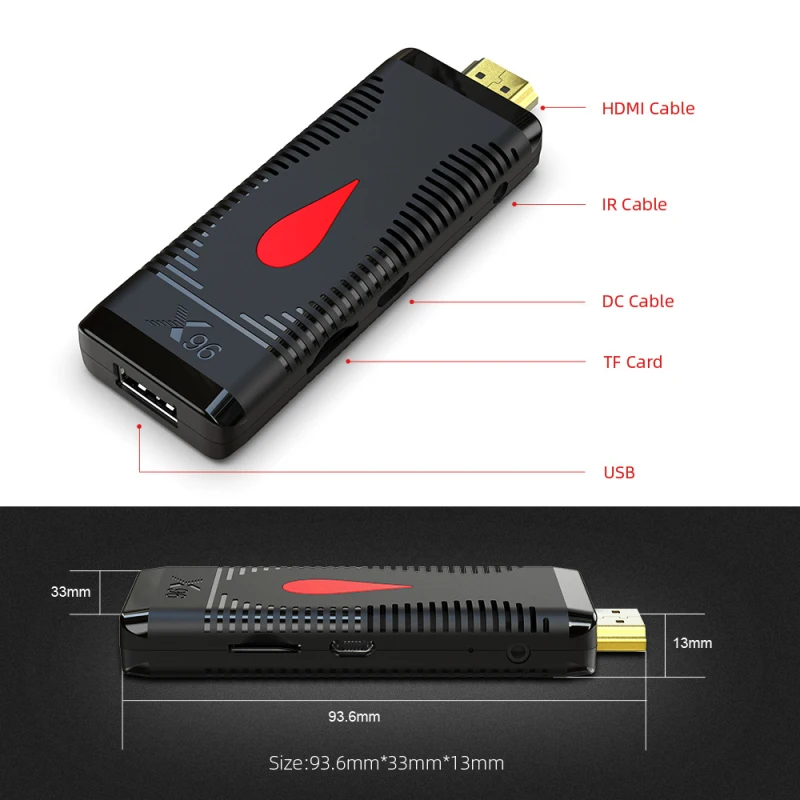 

X96 S400, Android 10,0, Allwinner H313, 4K, 60 /, 2,4 , Wi-Fi, 2 + 16