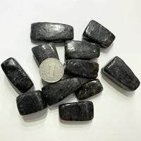 drop shipping 100g natural black firework stone crystal mineral specimen raw stone healing gemstones natural
