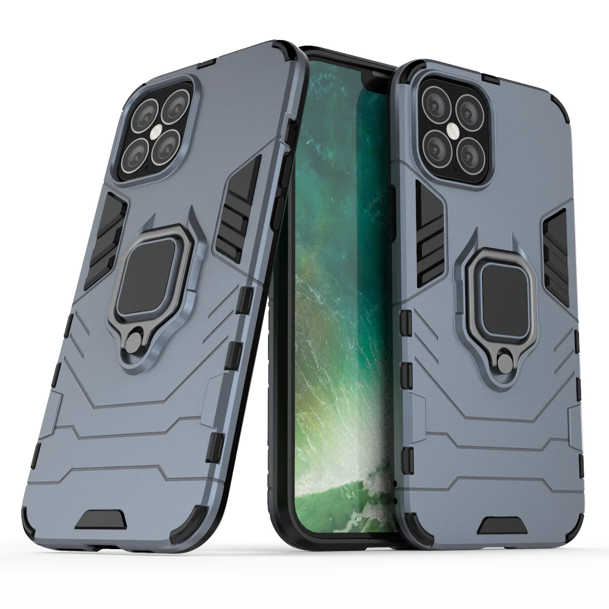 

Armor Bumper Phone Case For iPhone 5 5S 5C SE 6 6S 7 8 Plus 11 12 13 Mini X XS XR Pro Max 2020 Shockproof Rugged Holder Cover