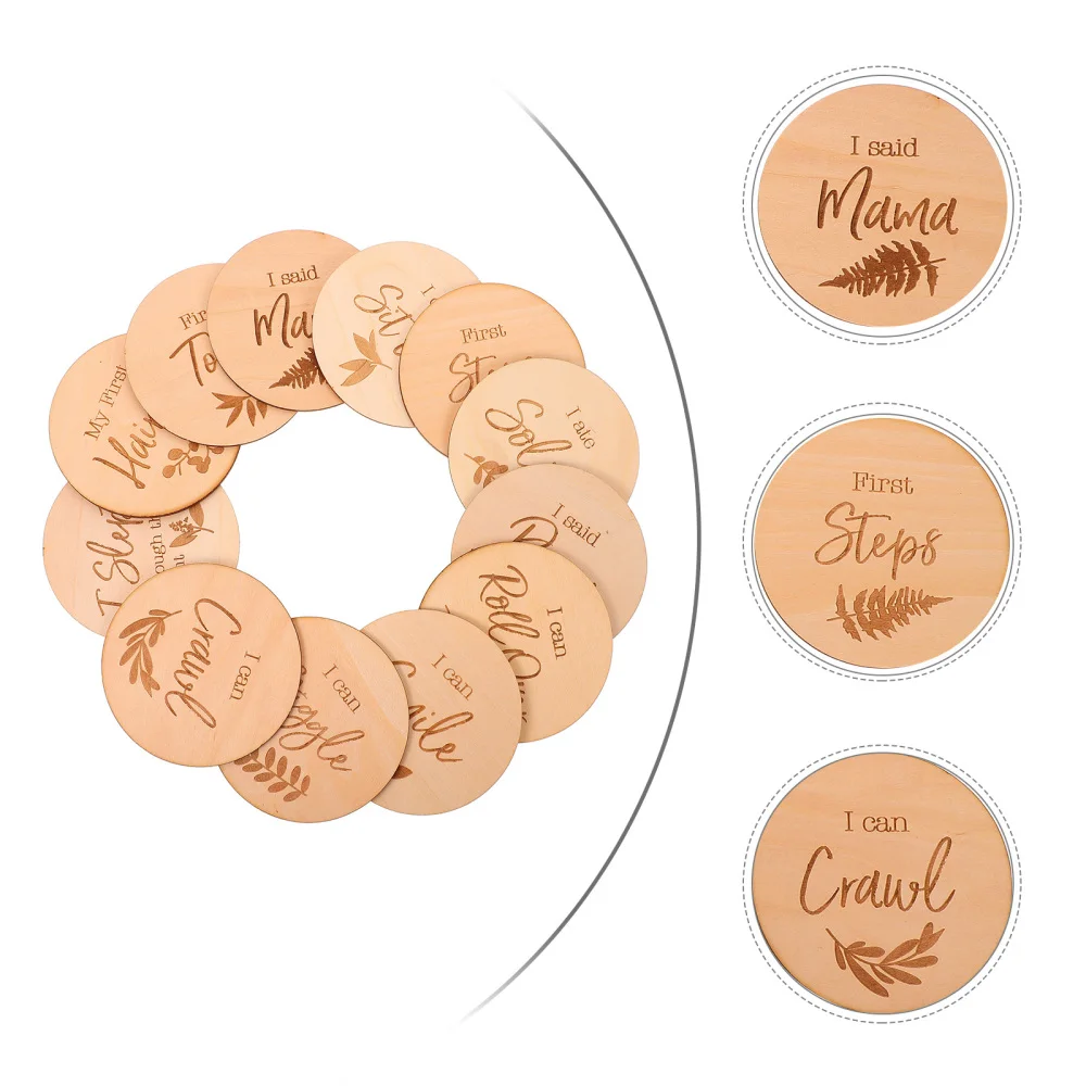 

12 шт. креативные Детские карточки, карты с месяцем рождения, памятные карточки