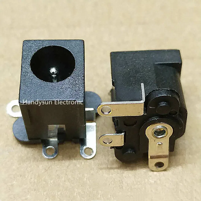 DC-005 DC531 5 5x2 1 мм розетка постоянного тока квадратная основа вертикальная нашивка