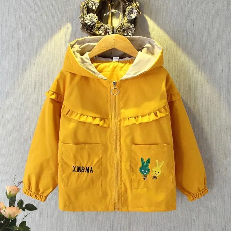 Куртка для девочек верхняя одежда пальто демисезонная куртка толстовки с