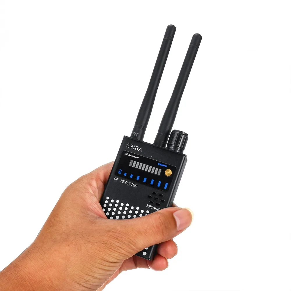 G318A двойная антенна Анти-Шпион gps беспроводной сигнал автоматический детектор racker частота сканирования уборочная машина защита безопасности