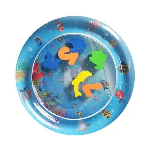 F Горячее предложение! Распродажа! 16 стилей, детский водный игровой коврик, надувной детский животик, игровой коврик для малышей, Веселый игровой центр, Прямая поставка - Цвет: F