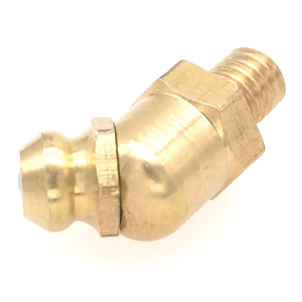 M5 Metric Male 45 Degrees Brass Grease Zerk Nipple Fitting For Gun Machine Tool Accessories | Обустройство дома