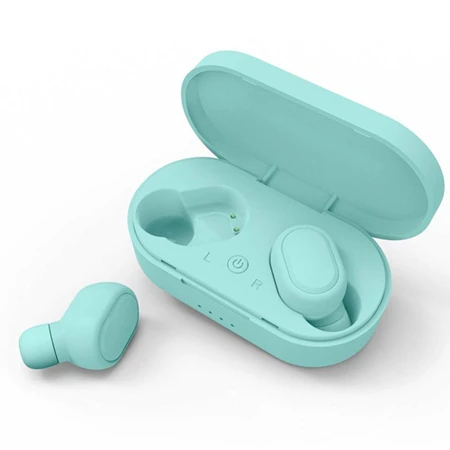TWS 5.0 TiBlue M1 TWS Bluetooth наушники fone de ouvido bluetooth Handsfree Спортивная игровая гарнитура Беспроводные наушники с микрофоном для iPhone Xiaomi - Цвет: TWS 5.0 TiBlue