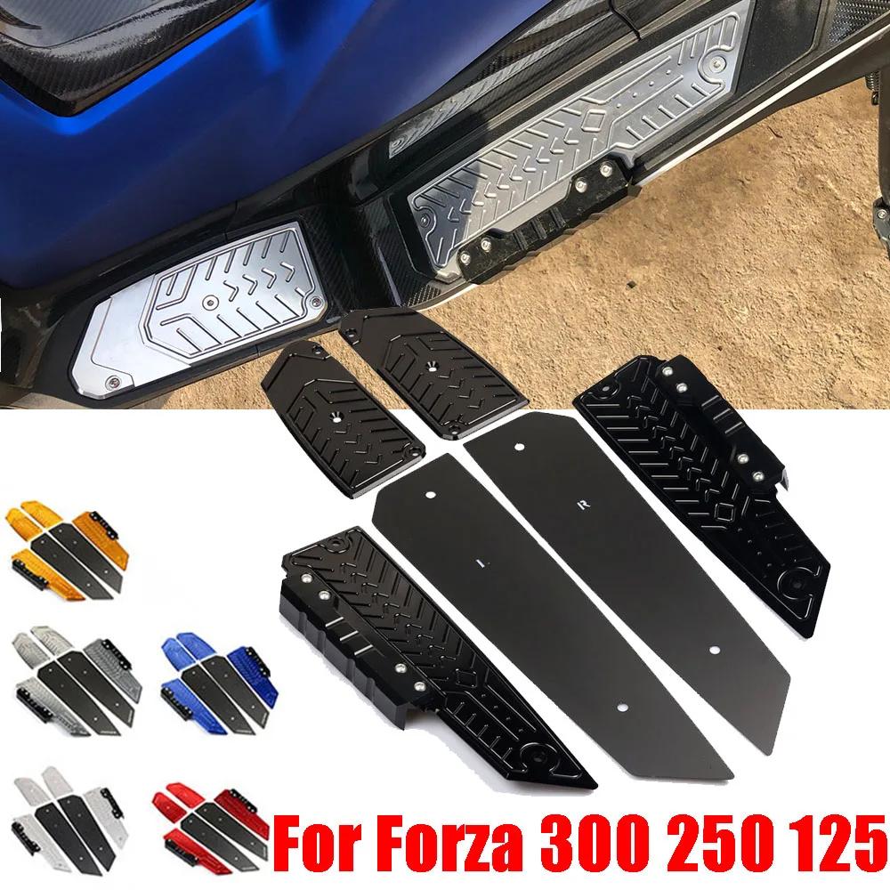 

For Honda Forza 300 Forza300 MF13 2018 2019 2020 Motorcycle Accessories Footrest Step Footboard Footpads Pedal Plate Foot Pegs