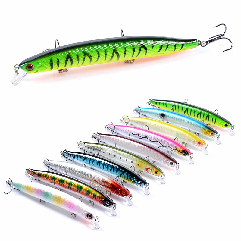 

Fishing Lures 13.9cm/19.7g painted bionic bait . Minnow Floating Bionic Bait