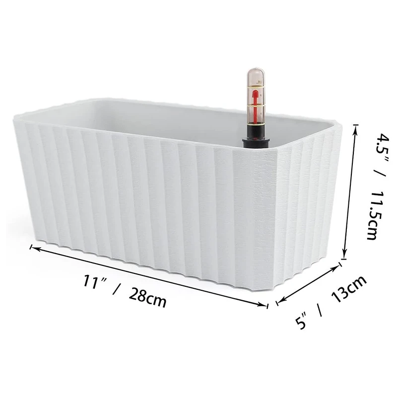 2 шт. пластиковые горшки для растений с индикатором уровня воды | Дом и сад