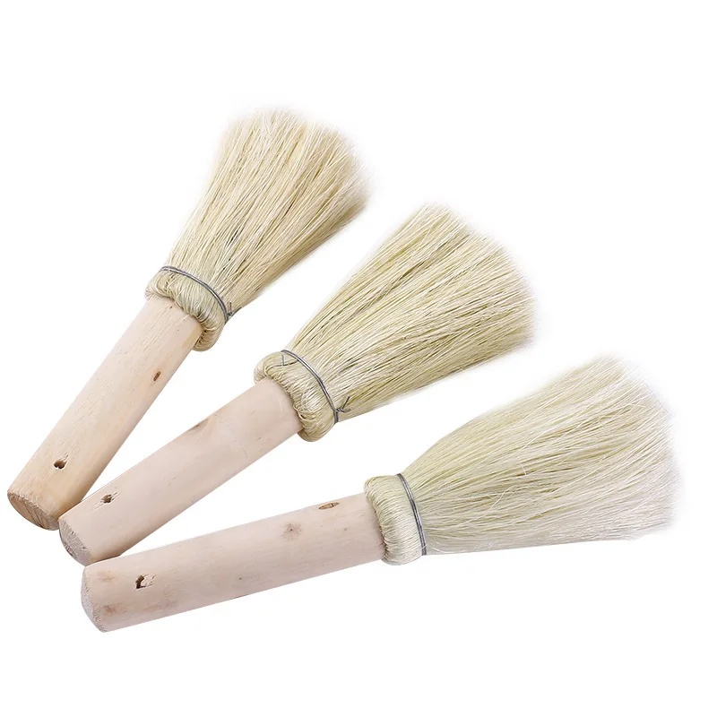 

1Pc Pot Brush Natural Coconut Brown Oil long Handle Household Dish Washing Tools