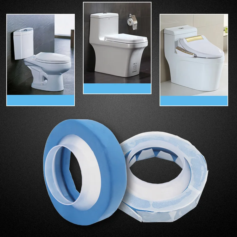 

Toilet Bowl Flange Ring Odor-resistant Drain Pipe Donut Sealing Ring Toilet Anti-leakage Installation Fitting Accessory Tool