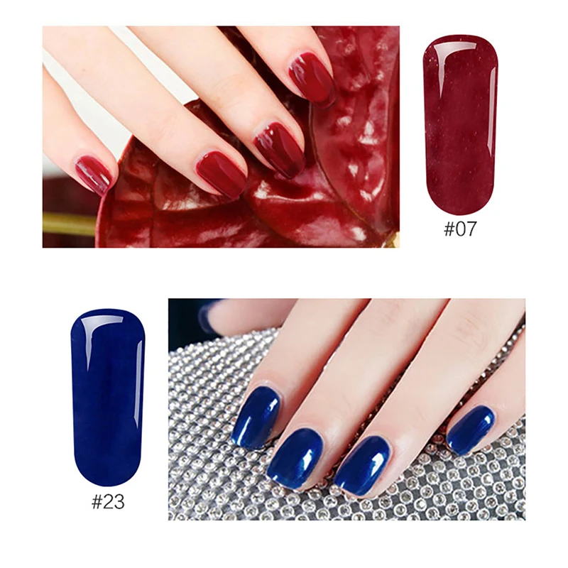 2020 Новый Гель-лак для ногтей цвета УФ/светодиодный гель пластиковый флакон 8 мл 20