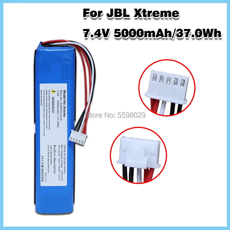 100% New 6000mAh GSP1029102R Battery For JBL Charge 2 Plus 2Plus 2+ charge 3 2015 Version P763098 | Электроника