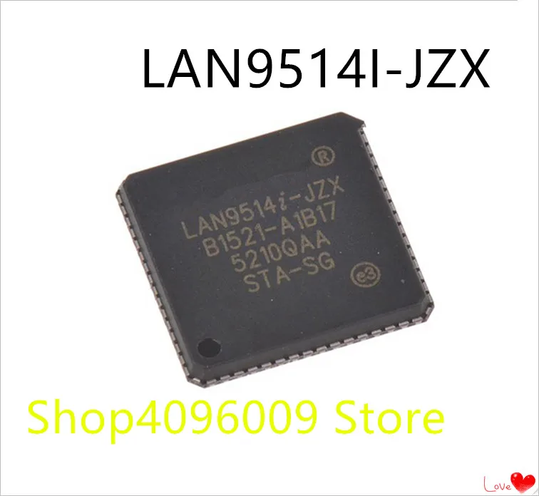 

NEW 10PCS/LOT LAN9514I-JZX LAN9514I LAN9514 QFN-64