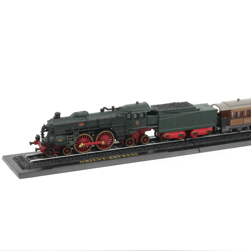 1:220 Литой Сплав паровой карман винтажный набор поезда модель изысканно