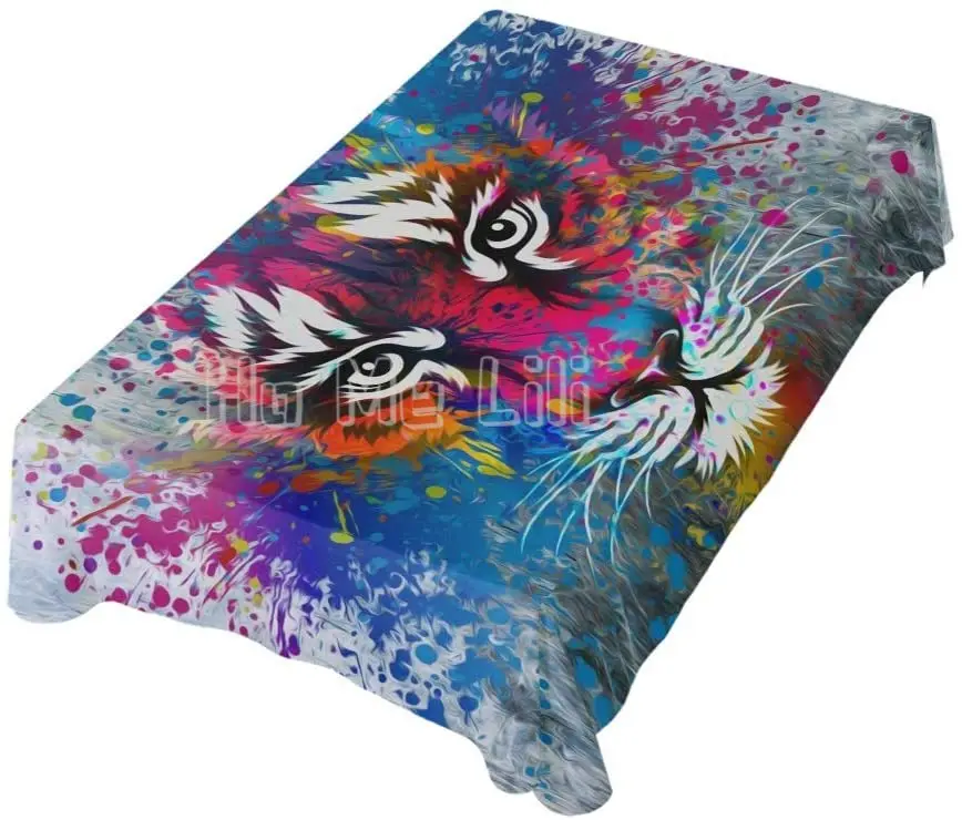 

Colored Tablecloth Buffet Table Wedding Holiday Decor Outdoor Picnic