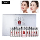 20 шт. овец плаценты Oligopeptide лиофилизированный порошок Комплект увлажнение восстановление фуллерен субстанция от угревой сыпи по уходу за кожей Лечение Уход за кожей лица Сыворотки