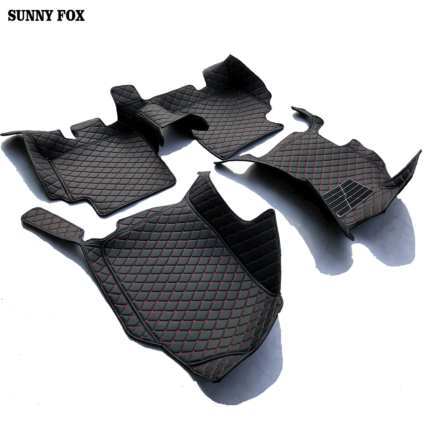 Напольные коврики SUNNY FOX для Volkswagen CC Eos Golf Jetta Passat Tiguan Touareg sharan 5D стайлинг автомобиля