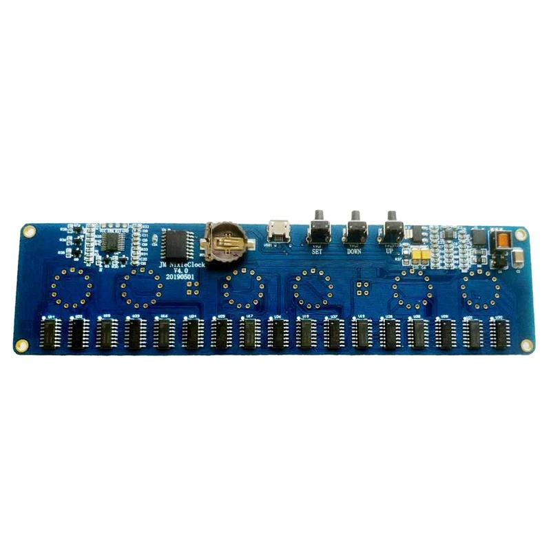 5V 1A электронный DIY Kit In14 Nixie Tube цифровой светодиодный подарочный набор часов