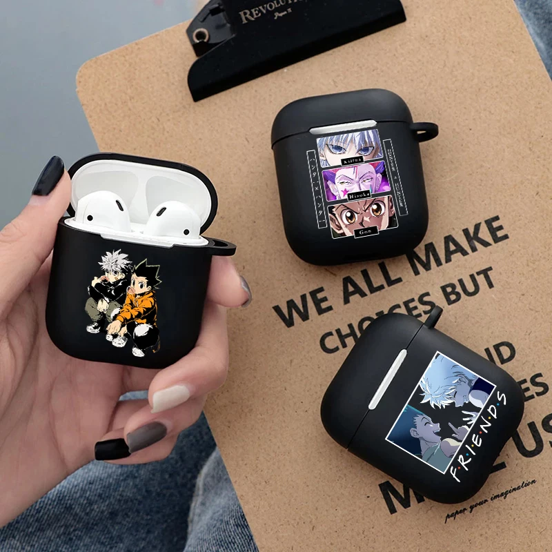 Чехол Классический HUNTER X Airpods для AirPods 3 2 1 Pro черный чехол беспроводных Bluetooth
