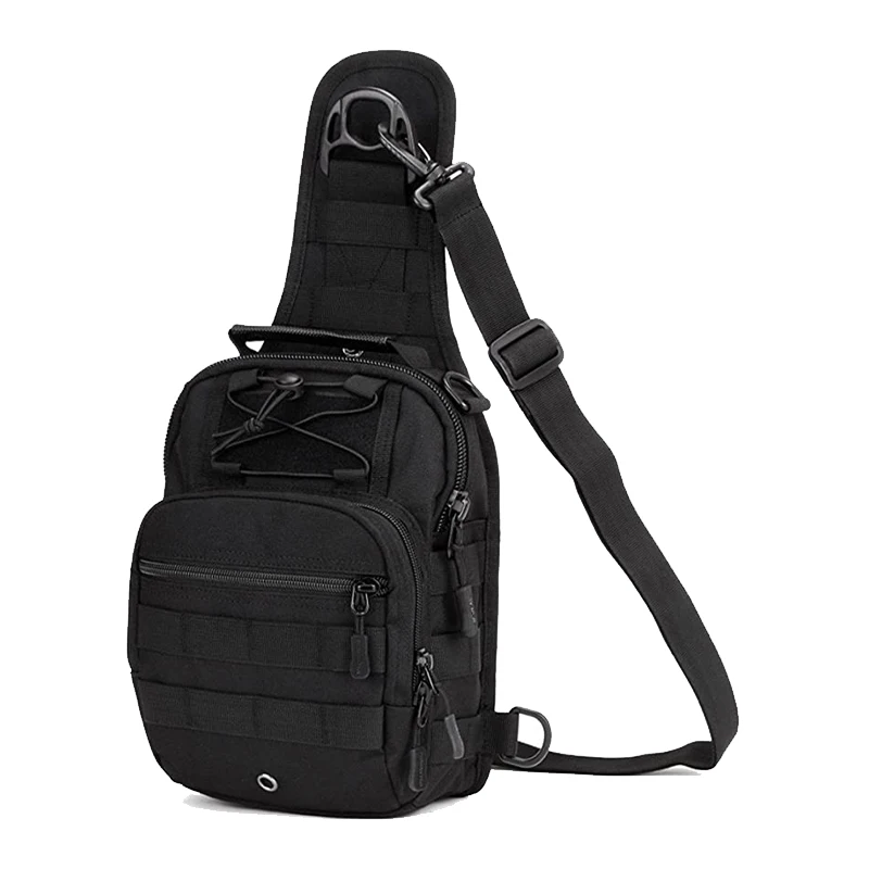 

Four-Use Bag Tactical Military Sling Chest Pack Cross Body MOLLE Laptop Backpack Large Shoulder Duffel Bags Gear Duty 2021 New