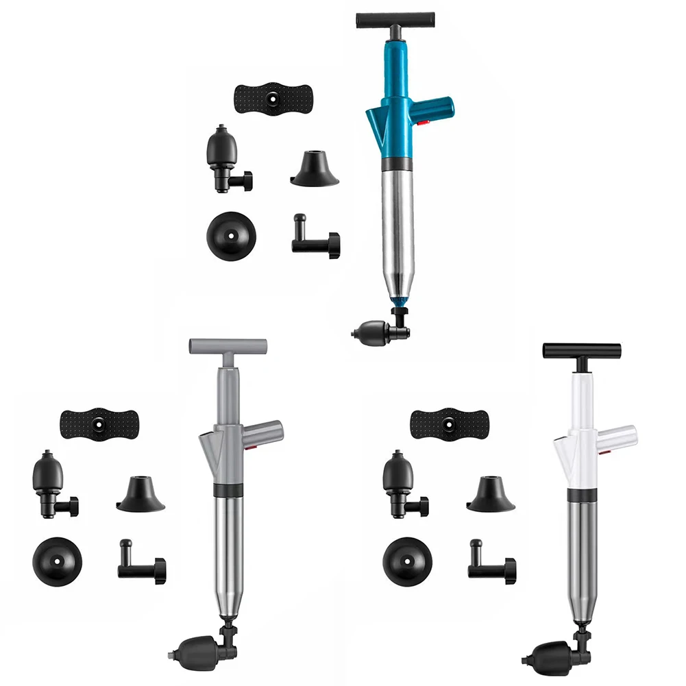 

Clogged Remover Sewer Dredge Pipe Toilet Plungers Drain Blaster High Pressure Air Drain Cleaner Manual Pneumatic Dredge Machine