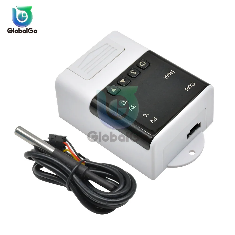 AC110V 220V DTC2210 светодиодный цифровой Температура контроллер Термостат Термометр