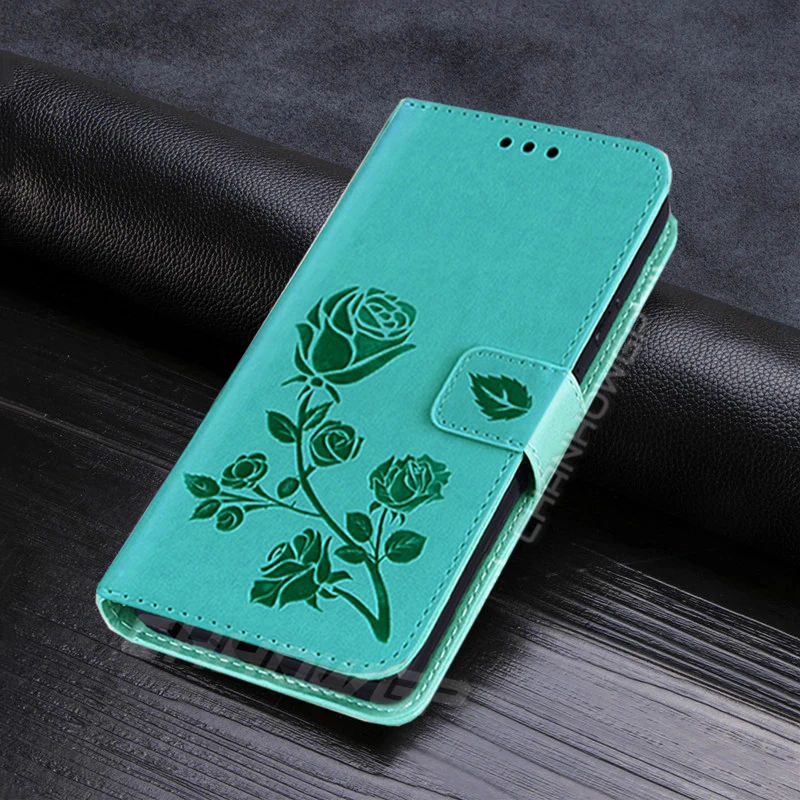Чехол A32 с цветочным рисунком Магнитный кожаный чехол книжка для Samsung Galaxy 4G