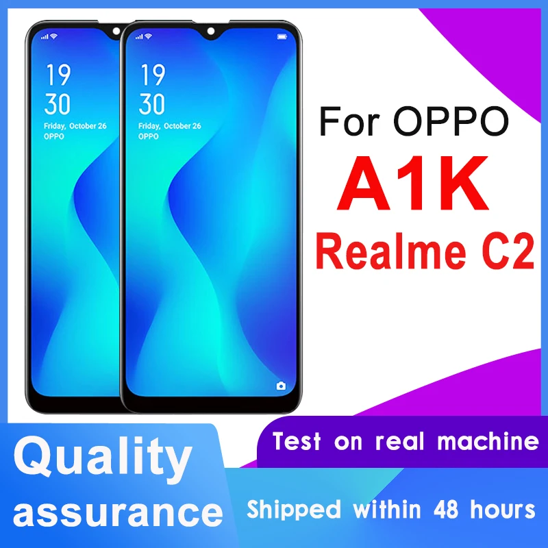 Новый протестированный 6 1 &quotдисплей для OPPO Realme C2 ЖК дисплей сенсорный экран