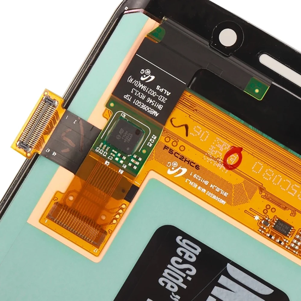 Pantalla t&aacute;ctil LCD Original para Samsung Galaxy S6 Edge, piezas de repuesto de digitalizador-4