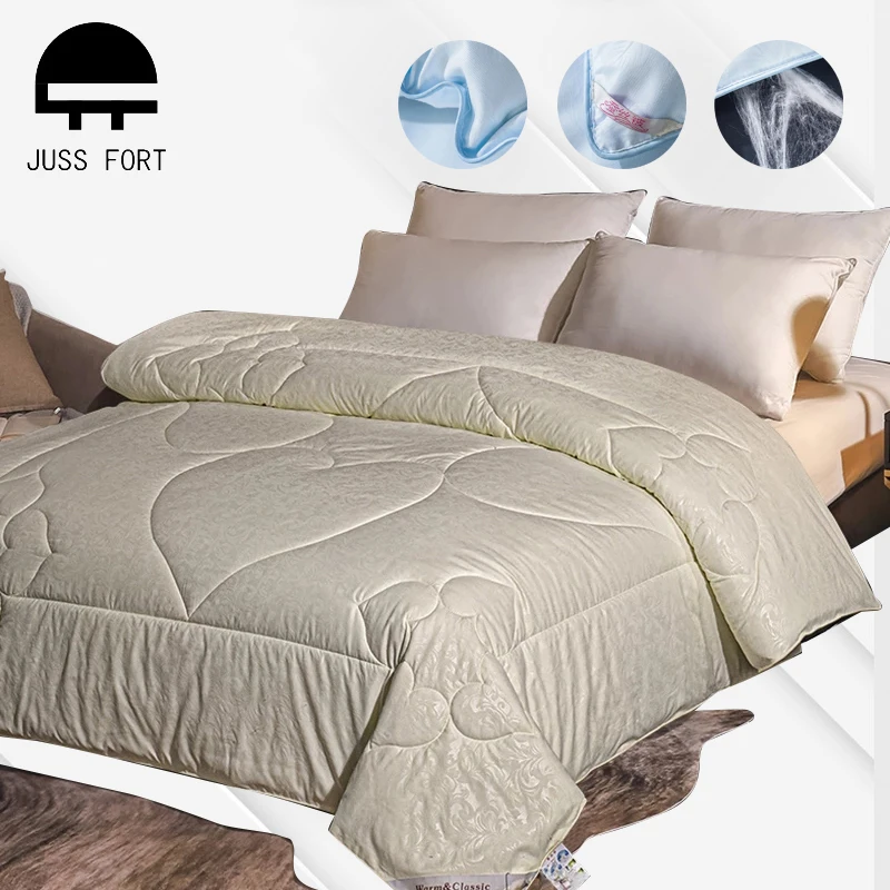 

Summer Washed Duvets Four seasons Universal Heart print Warm quilt for king queen twin size Handmade bedding Quilting Comforter