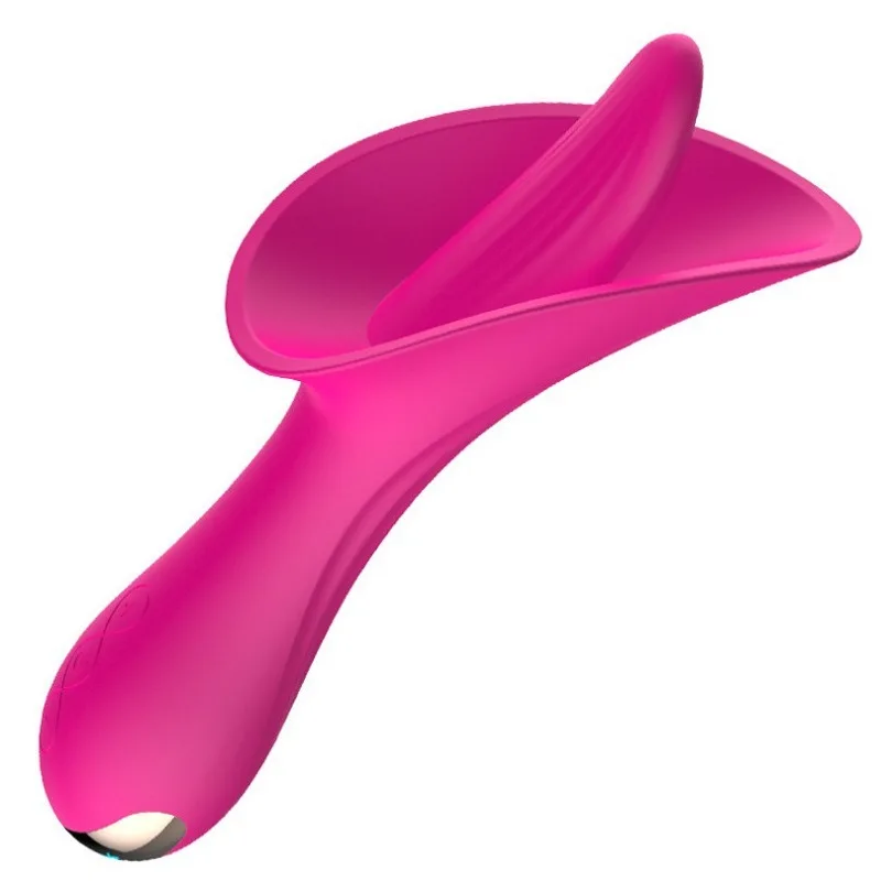 Женский силиконовый вибратор точки G массаж языка av палочка вибрирующий