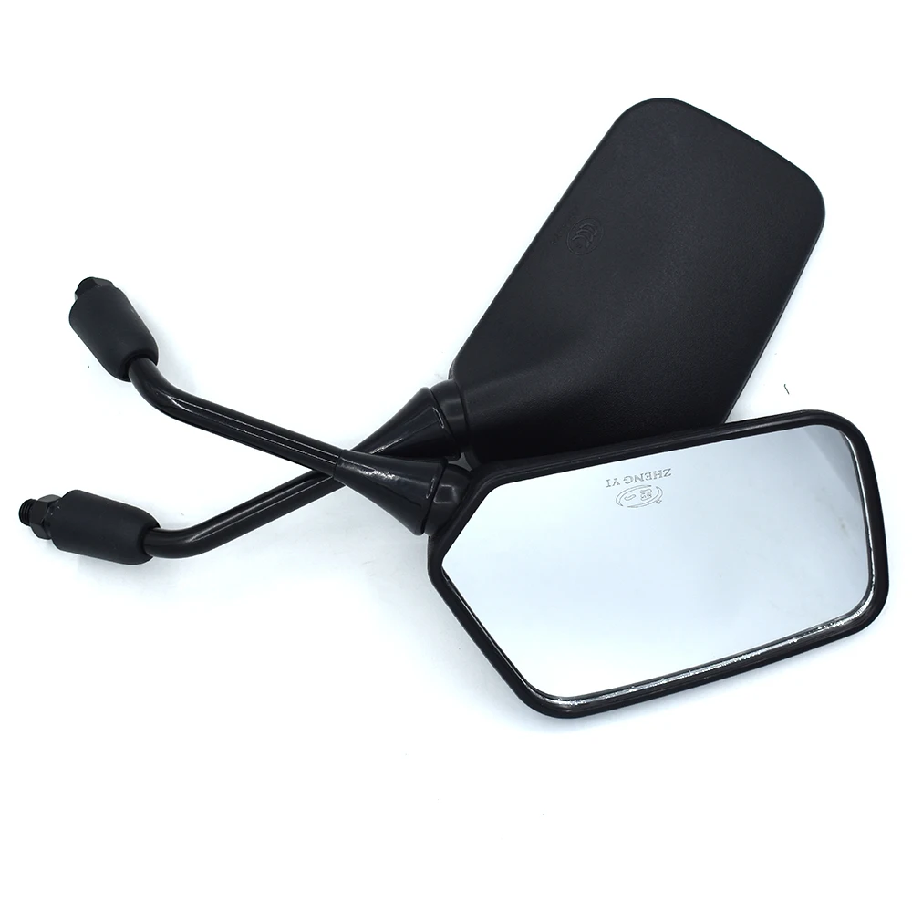 Универсальный 10 мм мотоциклетные зеркало заднего вида Большие размеры