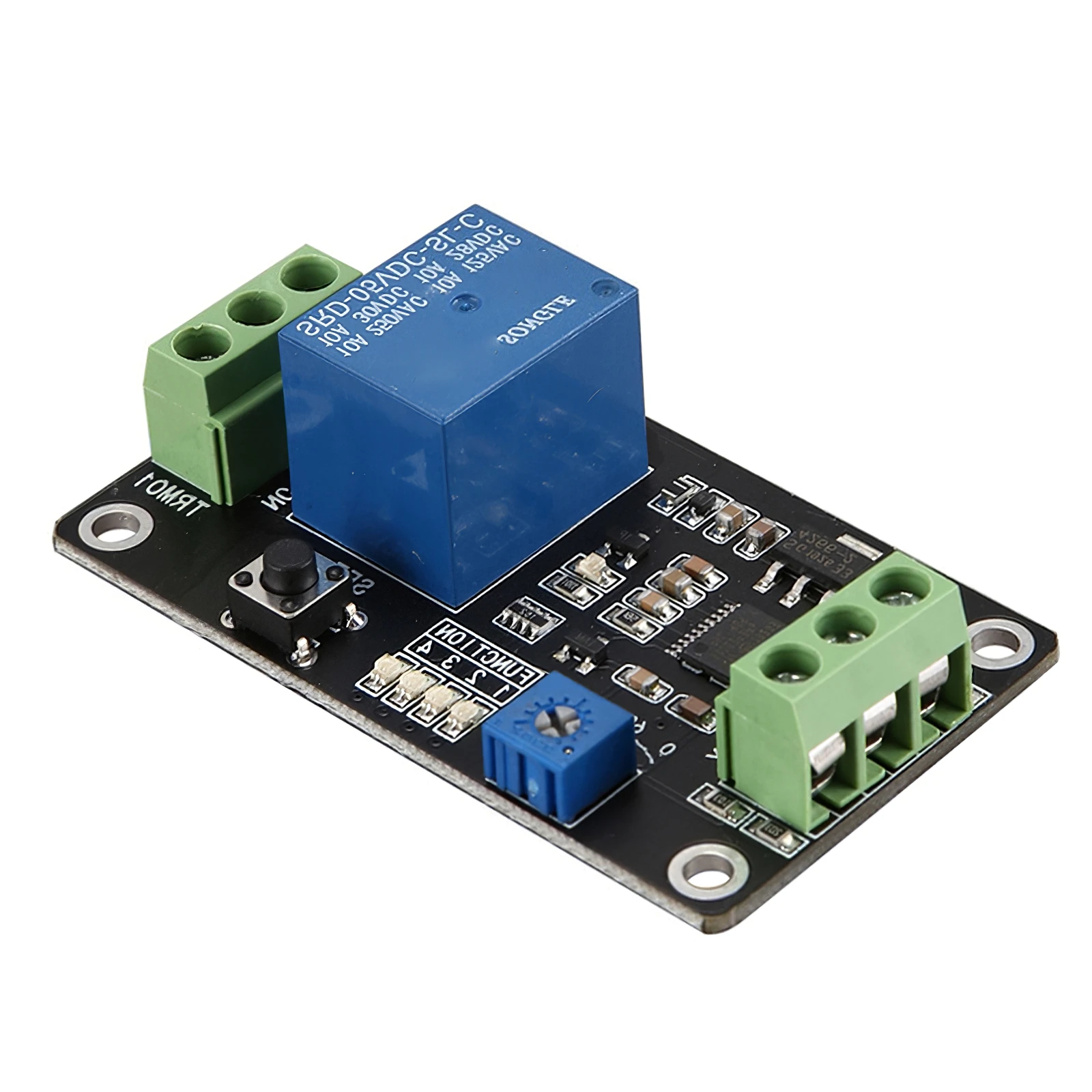 

ONEVER 12V Car Time Delay Relay Practical Delay Controller Board Adjustable Delay-Off Cycle Timer Control Switch