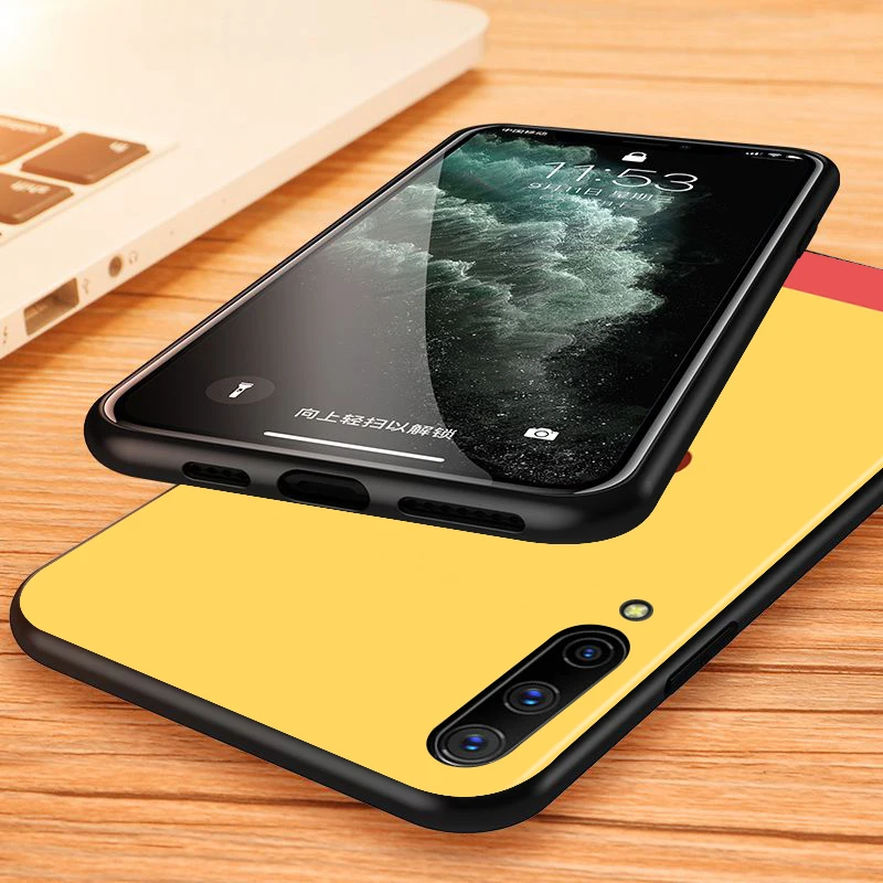 

Disney Winnie Pooh Bear for Samsung Galaxy A90 A80 A70S A70 A60 A50 A40 A30 A20 A10 A2 Core Black Phone Case