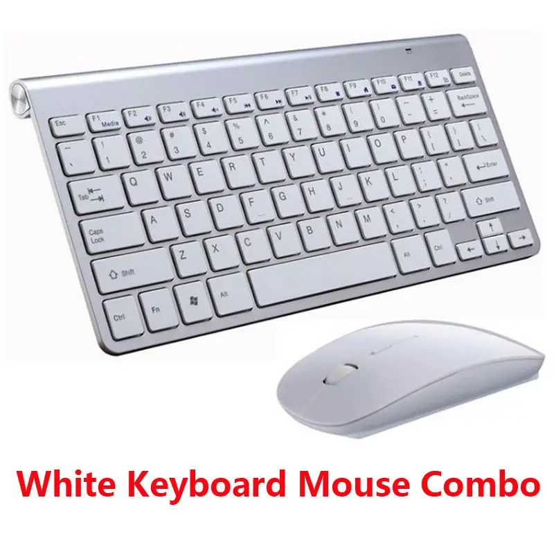 

Portable Mini Wireless Keyboard 2.4GHz Computer Keyboard Mouse Combo Set For Laptop Desktop Windows Mac PC Notebook Smart TV
