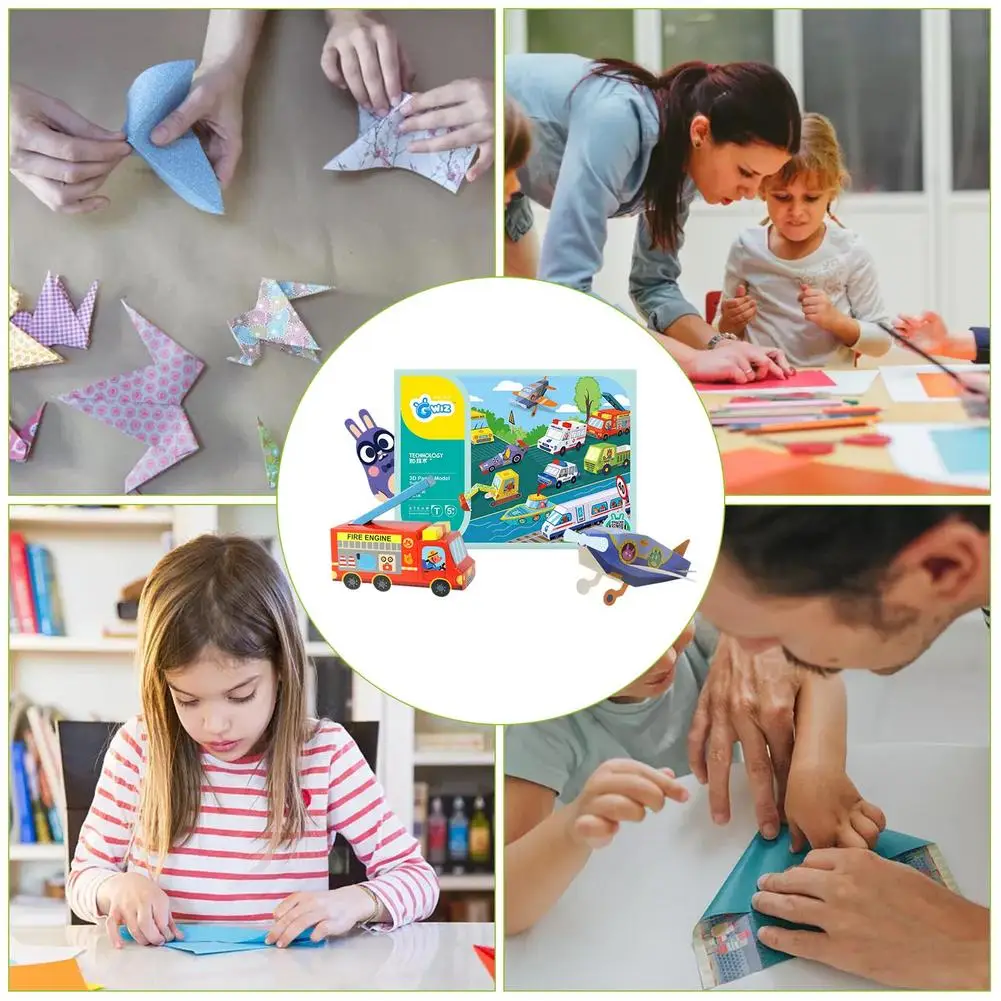 3D Бумага для оригами ручная работа набор бумаги творчества бумага детей и