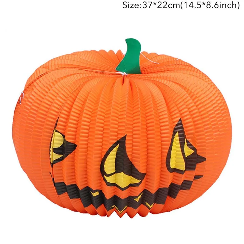 Hanging L Pumpkin Декоративный реквизит на Хэллоуин аксессуары ужас Хэллоуин повязка на голову нож Поддельные крови реквизит Хэллоуин вечерние принадлежности - Цвет: Hanging L Pumpkin