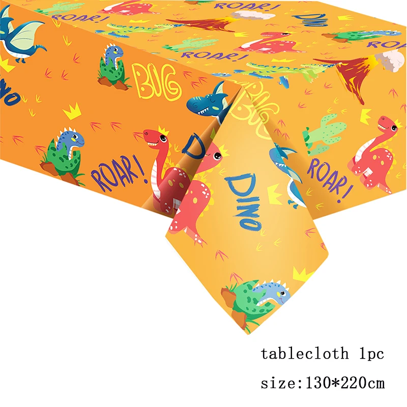 Одноразовая крышка стола для детского дня рождения 132*220 см с изображением