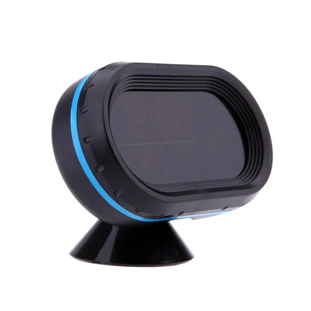 Автомобильный термометр цифровые часы DC12 24V автомобильные светодиодный