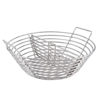 1pcs lump charcoal fire basket stainless steel rack grill ash baskets bbq accessories smoker non stick bbq grill rack
