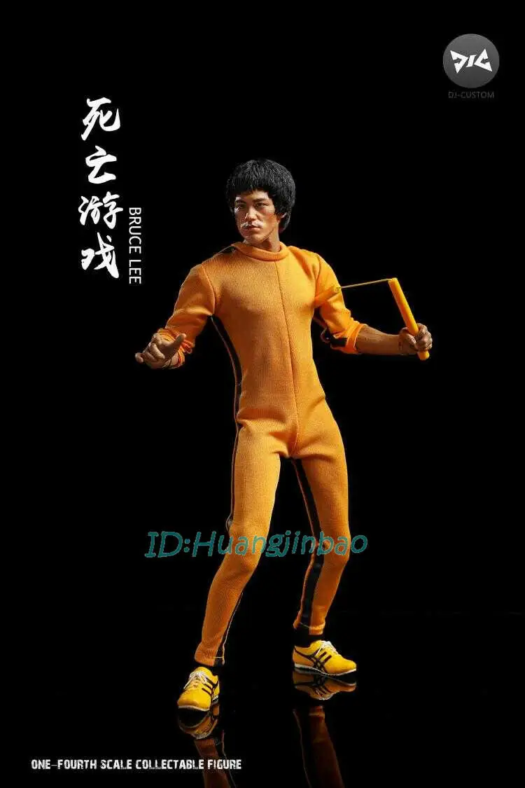 DJ-CUSTOM 1/4 масштаб Брюс Ли фигурка модель ABS Игра смерти в наличии Новинка |