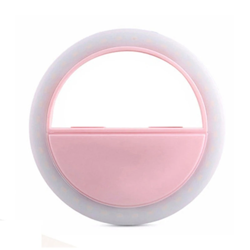 2 шт. портативная светодиодная кольцевая ламсветильник для селфи | Электроника