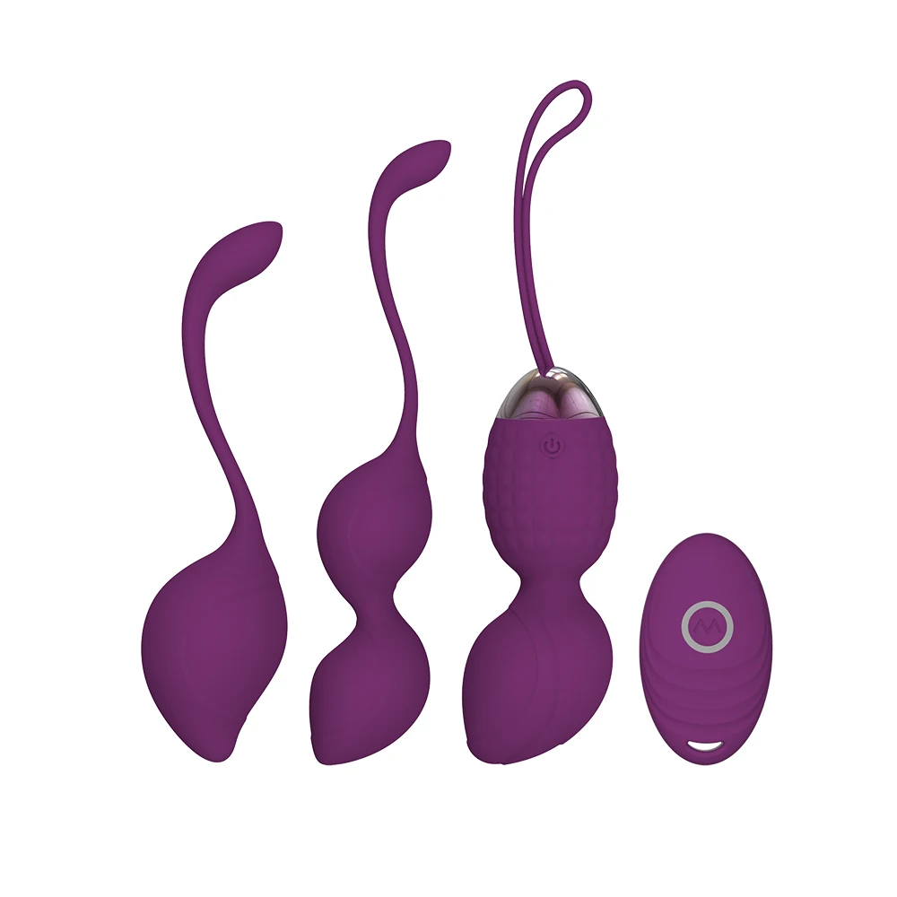 Электрический Женский вибрационный яйца вагинальные Кегель шары комплект