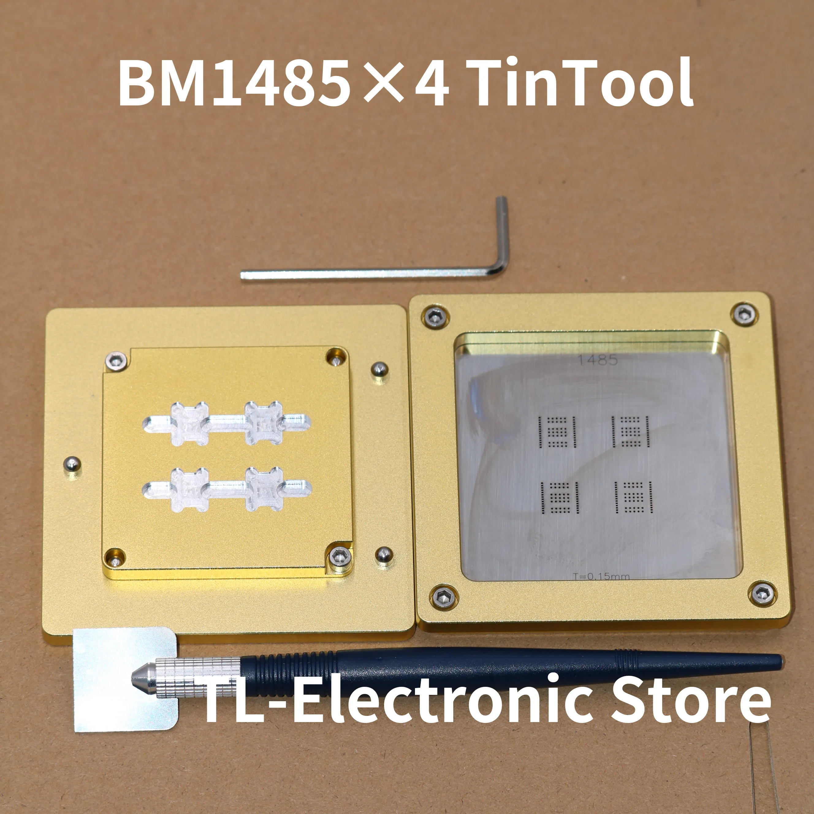 BM1485 ASIC чип трафарет оловянный инструмент для L3 + ++ LTC Litecion Майнер hash плата ремонт |