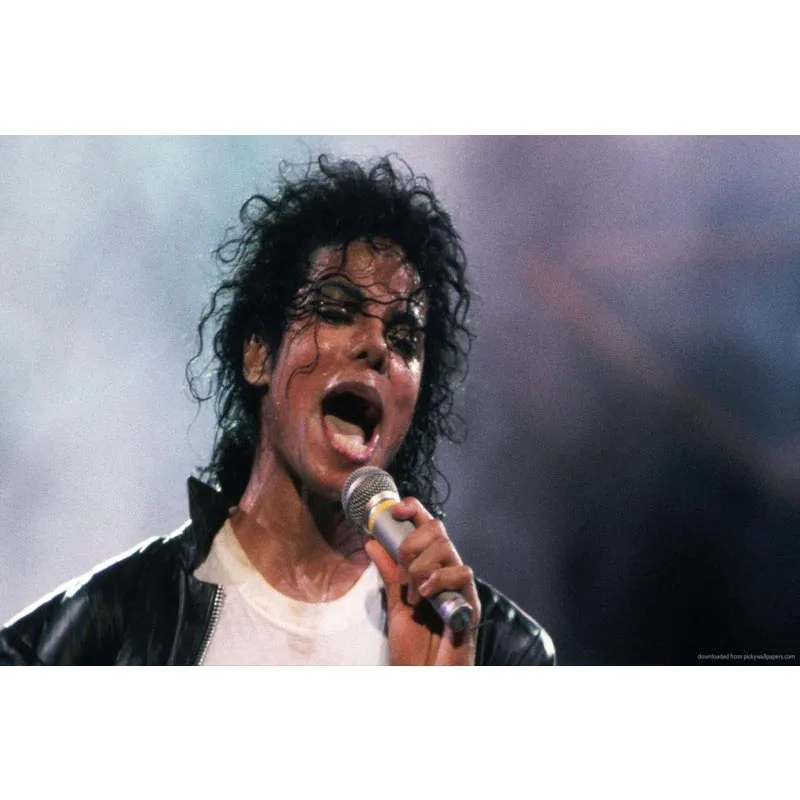 Майкл Джексон плакат Обычная сатиновая печати плакатов ткань постер на стену из