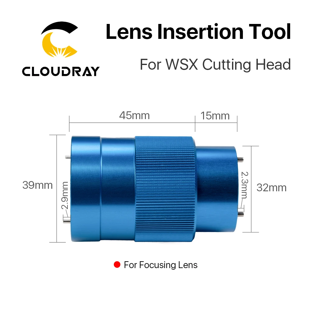 Cloudray инструмент вставки объектива D30 для WSX фокусировка коллимативный объектив на 1064nm Волоконно-Лазерная резка машина
