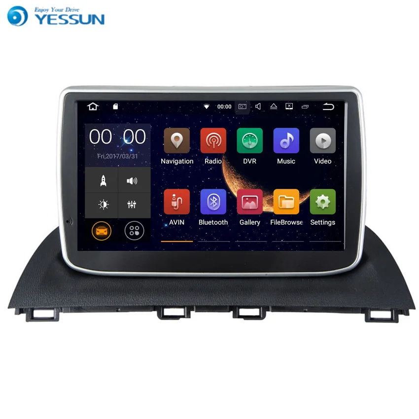 Автомагнитола YESSUN на Android для Mazda 3 Axela 2013 ~ 2016 стерео радио мультимедиа GPS навигация