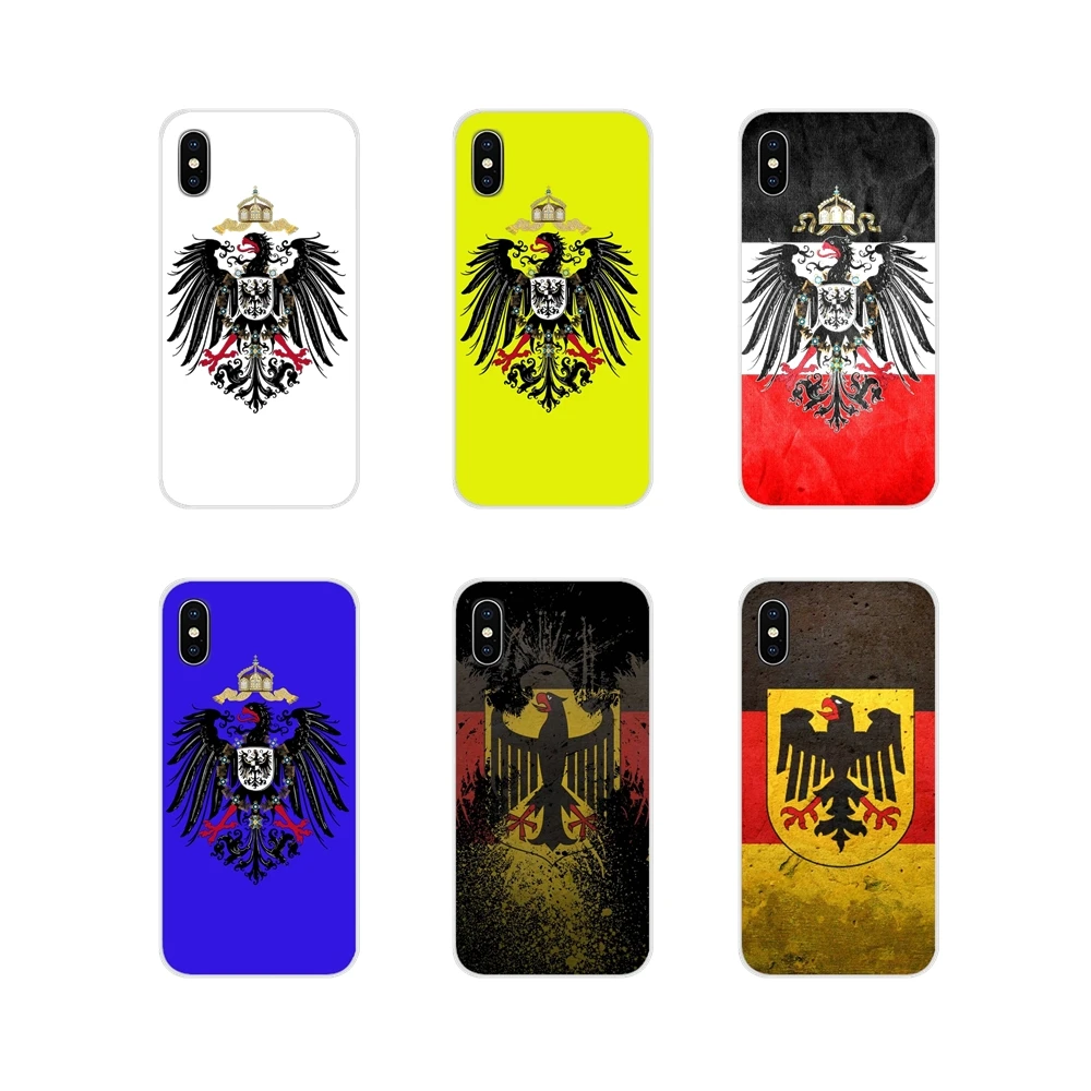 Герб герба национального флага Германии силиконовый чехол для телефона Apple iPhone X