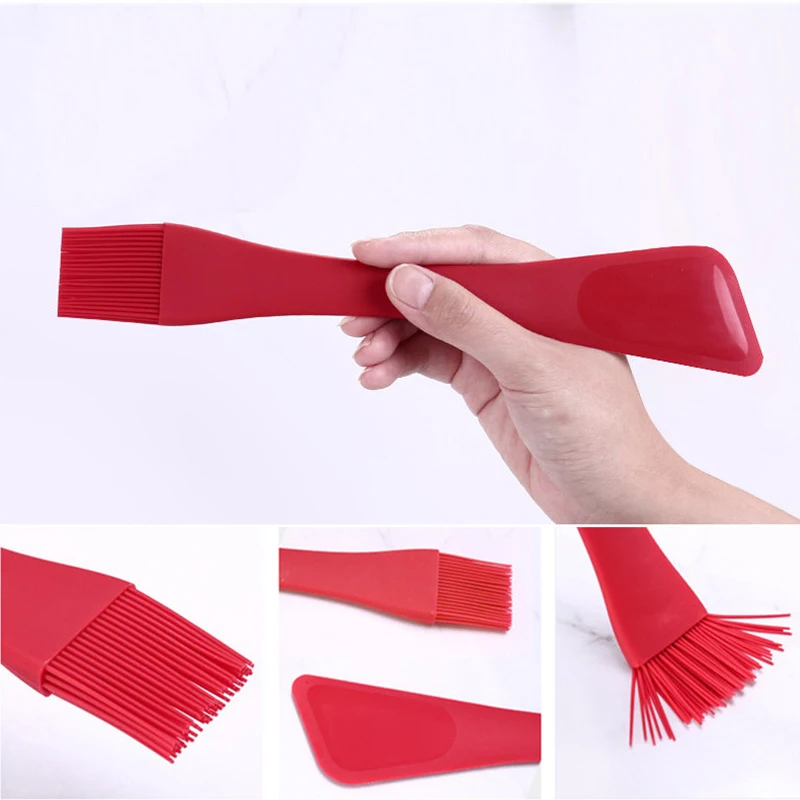 Двухсторонняя щетка силиконовый бриллиантовый скребок для крема